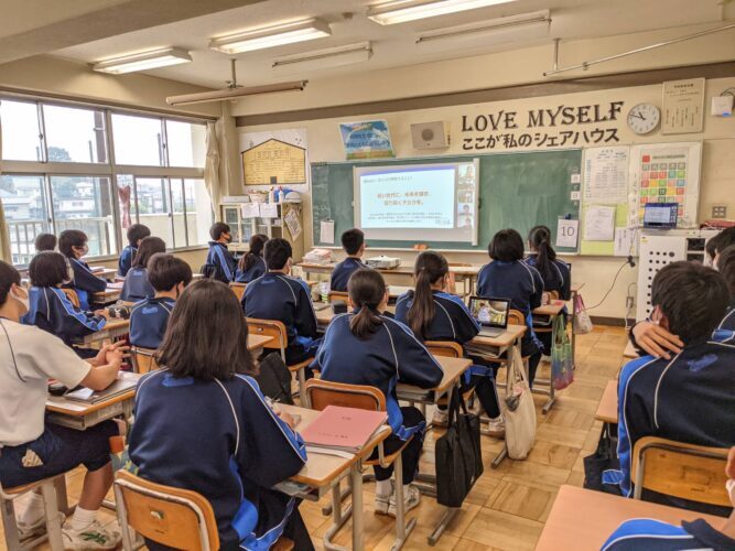 【開催報告】松戸市立小金北中学校と、共同企画「人生について本気出して考えてみた」を開催しました