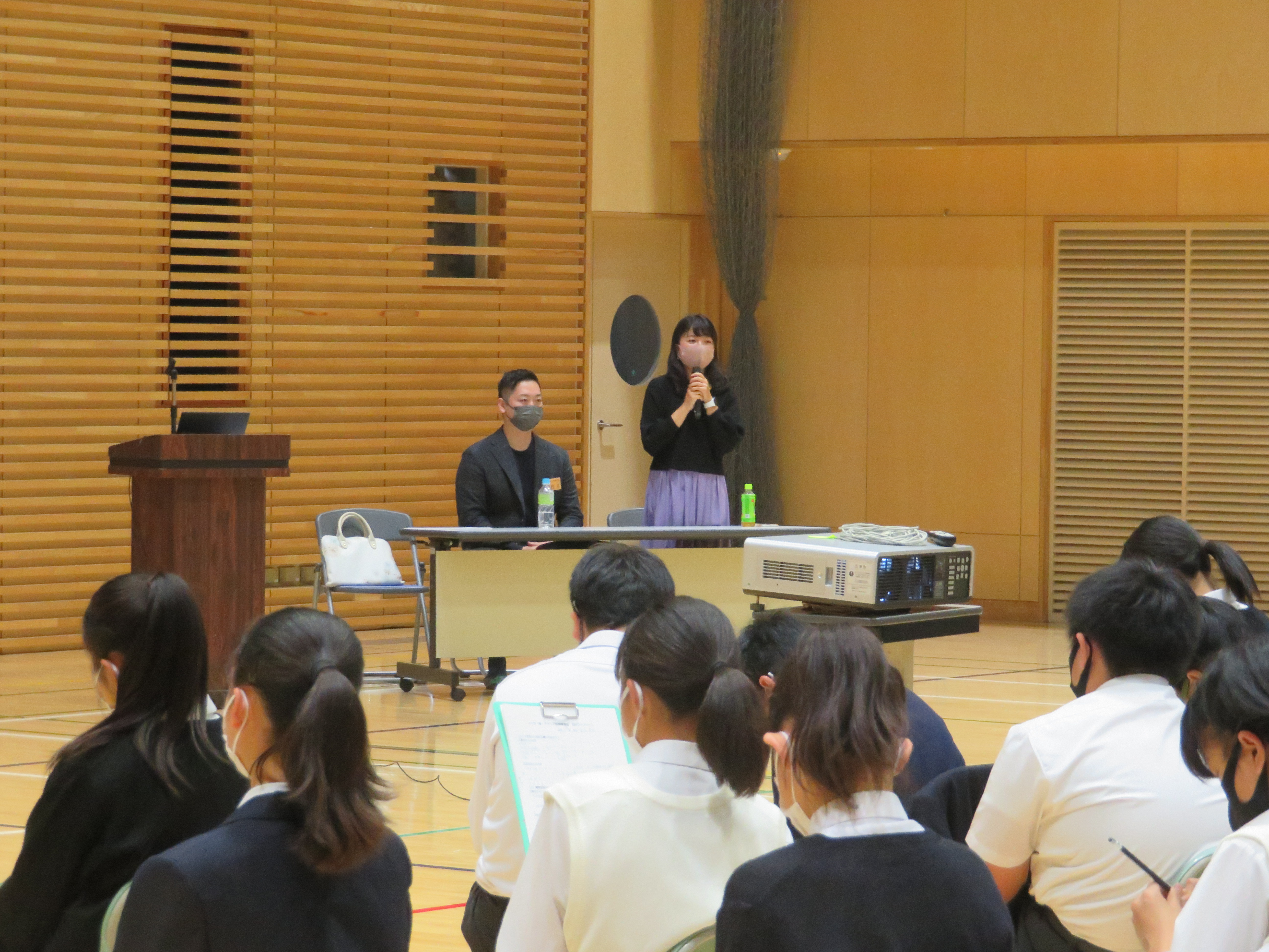【開催報告】中野区立中野中学校にて「キャリア教育講演会」を実施しました