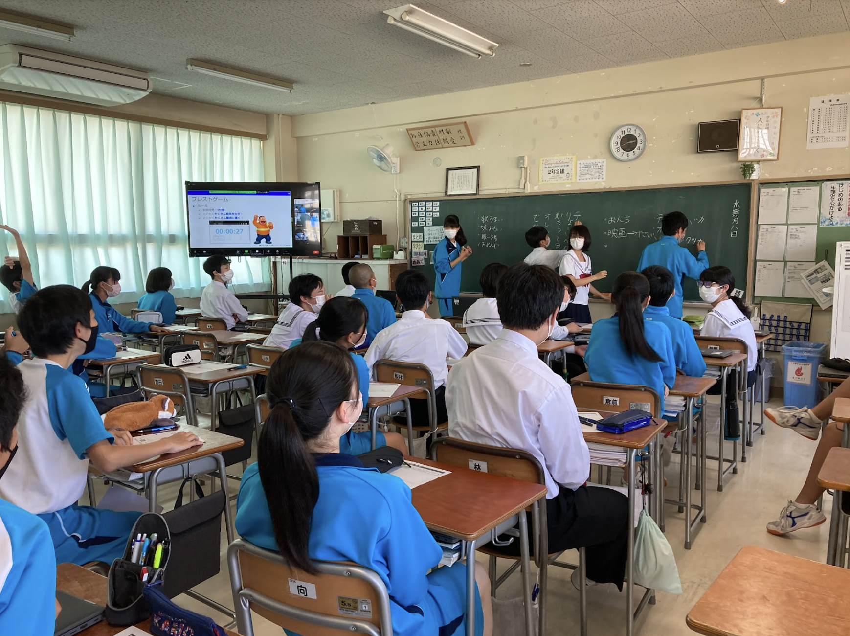 【開催報告】金沢市立高岡中学校にて、第3,4回ワークショップ「キャリアタイムマシン」をオンラインで開催しました